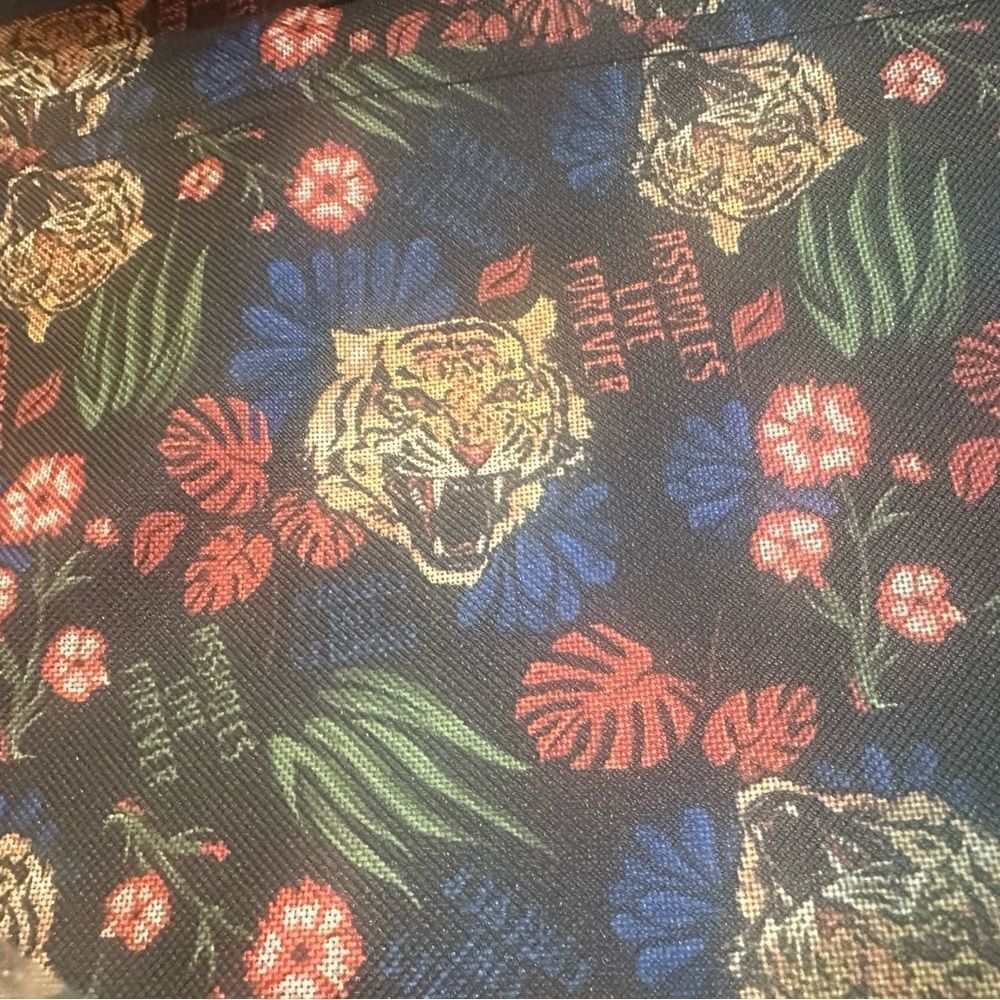 Assholes Live Forever Emotional Baggage Duffel Bag tiger heads OS (4100)